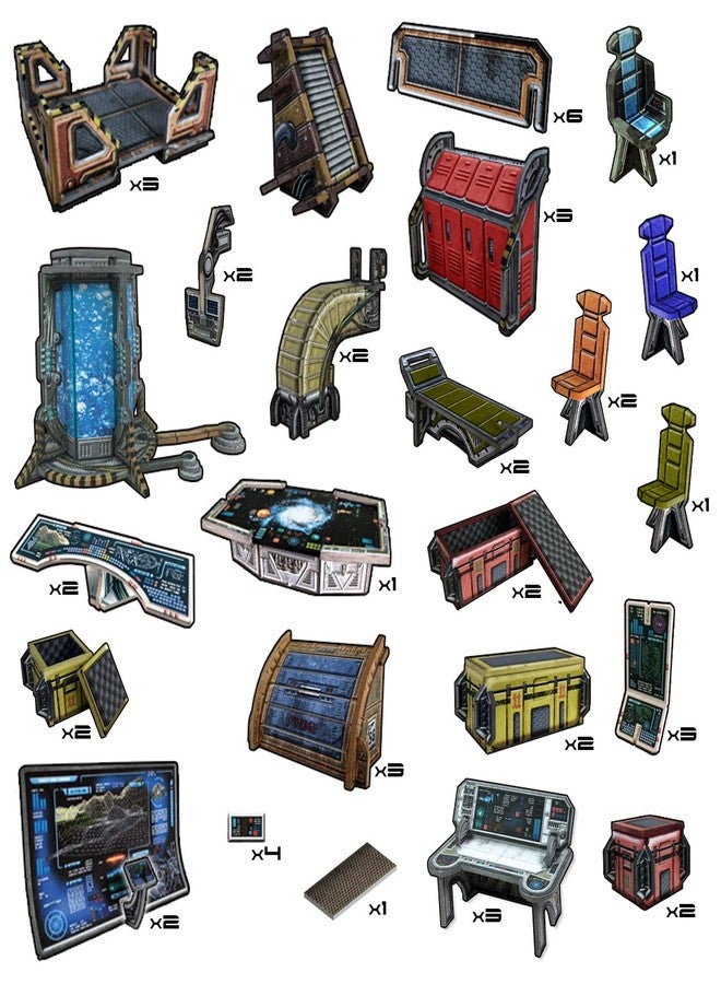 Battle Systems Sci-fi Terrain Galactic Core Set - Image 3